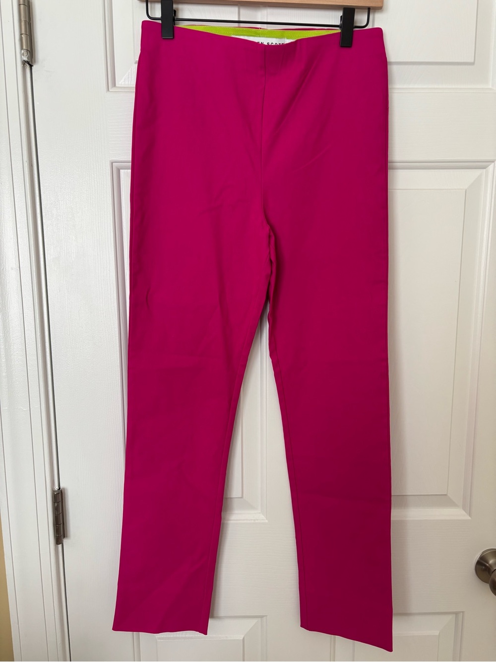 Gretchen Scott Designs Bright Hot Pink Stretch Leggings Size Small NWT